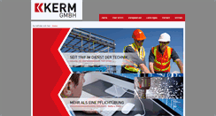 Desktop Screenshot of kerm.de